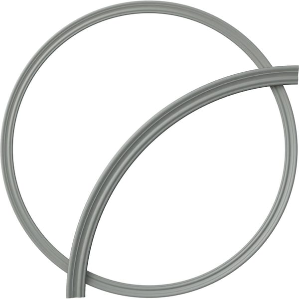 Ekena Millwork 52-in. OD x 47-in. ID x 2-in. W x 3/4-in. P Oxford Ceiling Ring Kit CRK52OX - main